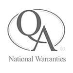 QA National Warranties Grey Logo