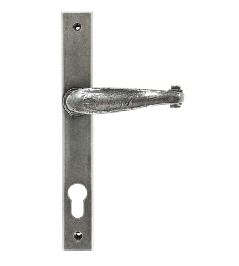 Composite Stable Door Traditional Cottage Pewter Handle