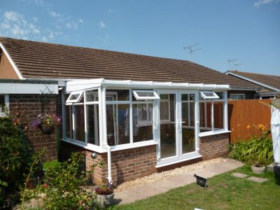 After Conservatory Double Glazed Poole Dorset